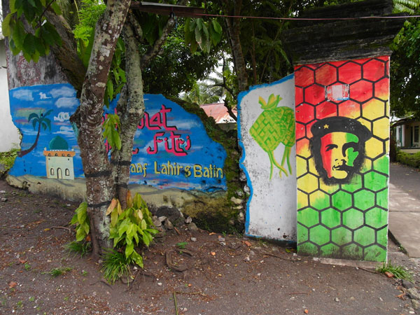 Che meets Bob Marley meets The Prophet in Maluku